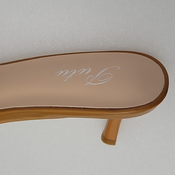 Women's slippers, fashion woven lightweight sandals, comfortable mid heel - Picture 7 of 10